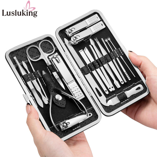 9/16/19Pcs Professional Manicure Sets