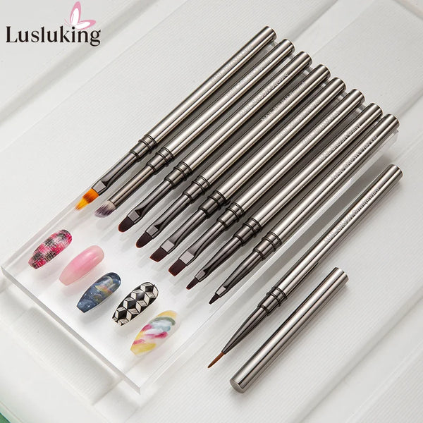 9/12pcs Nail Art Brushes